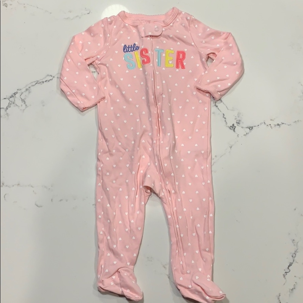 Carter's Pink Little Sister Pajamas. MUST BUNDLE